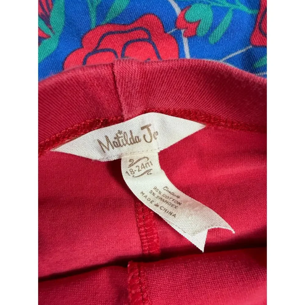 Matilda Jane Winterberry Top & For Your Thoughts Benny Pants Size 18–24 Months